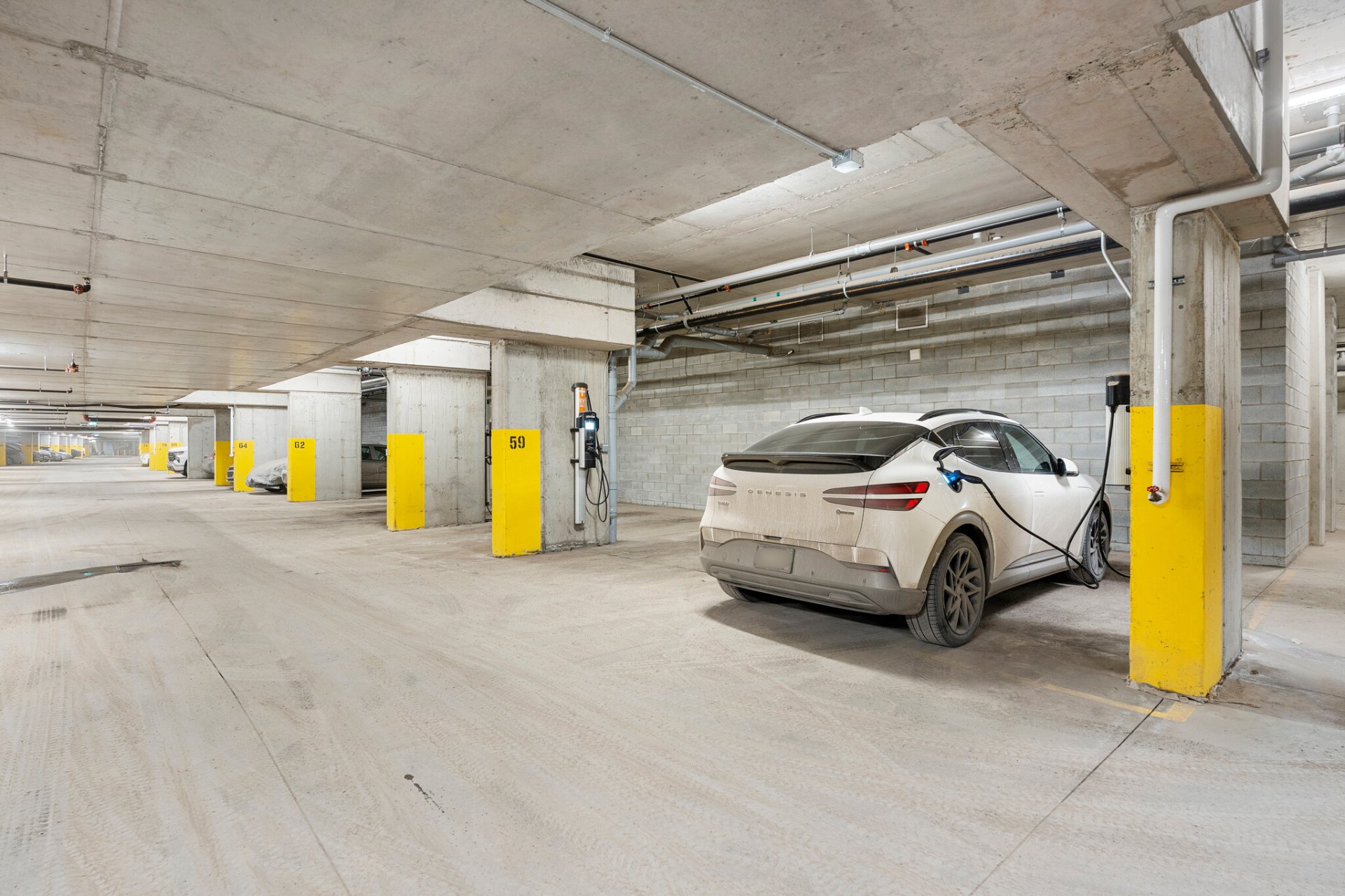 Bornes de recharge V.E. partagées ($).