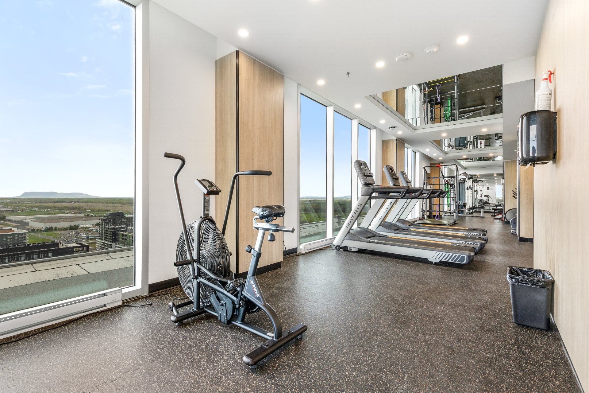 Salle d'exercice