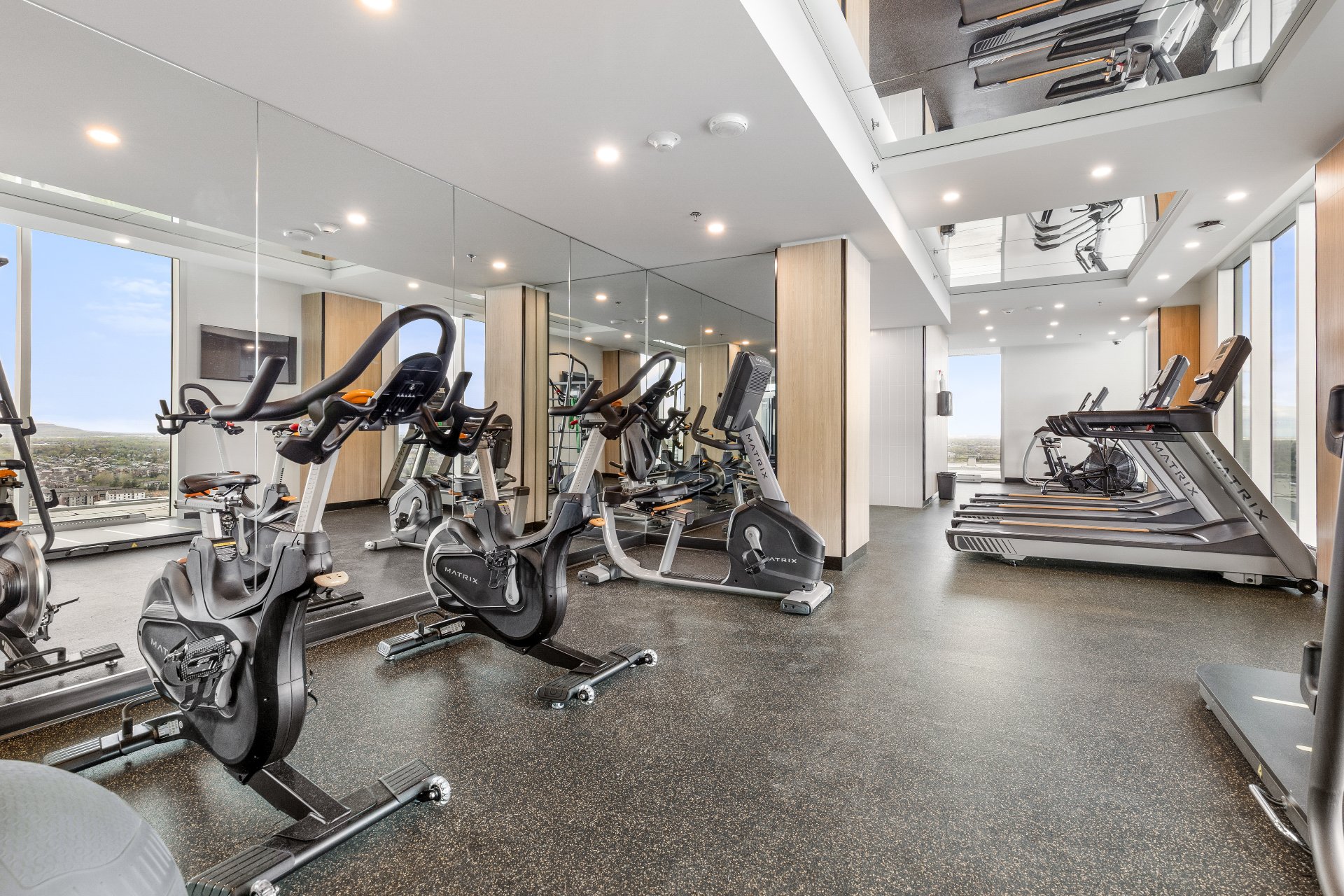 Salle d'exercice
