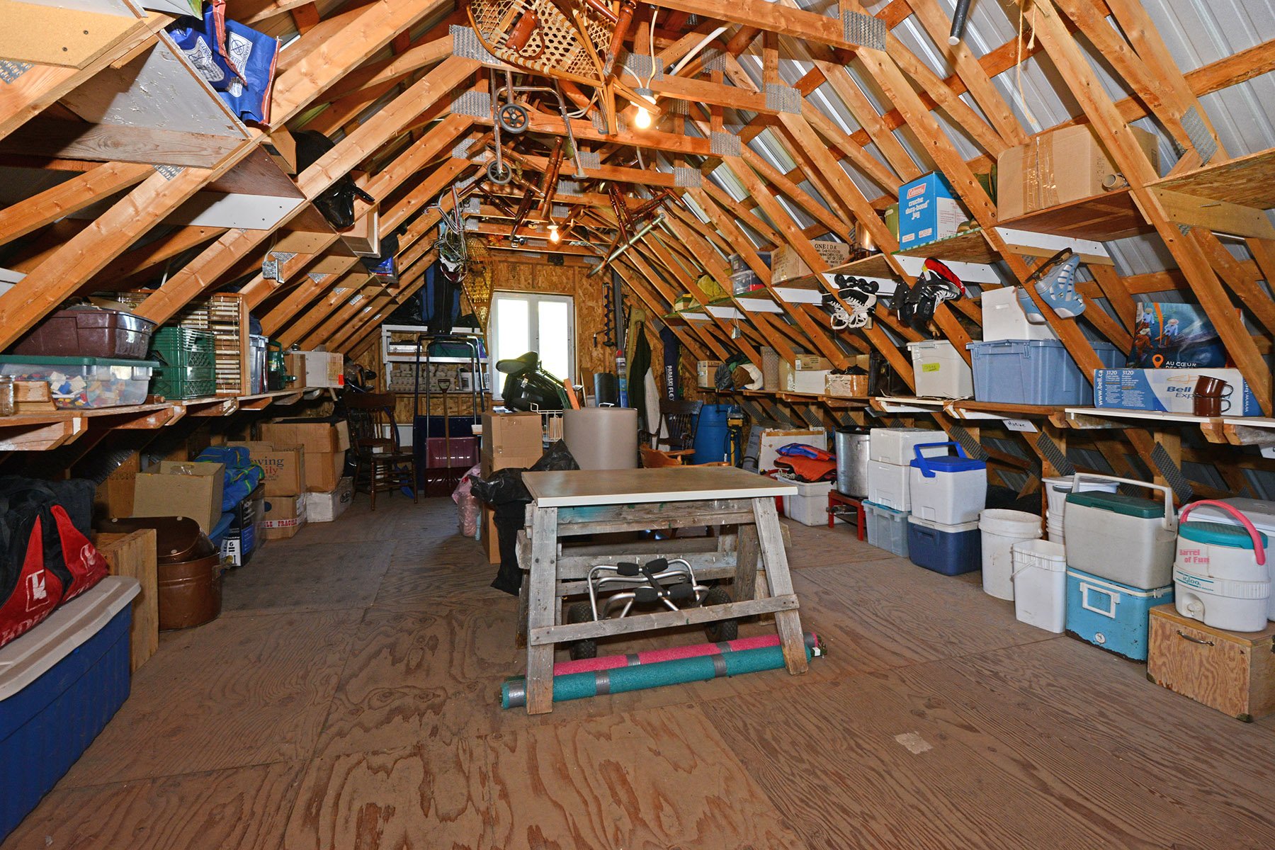 du garage.
