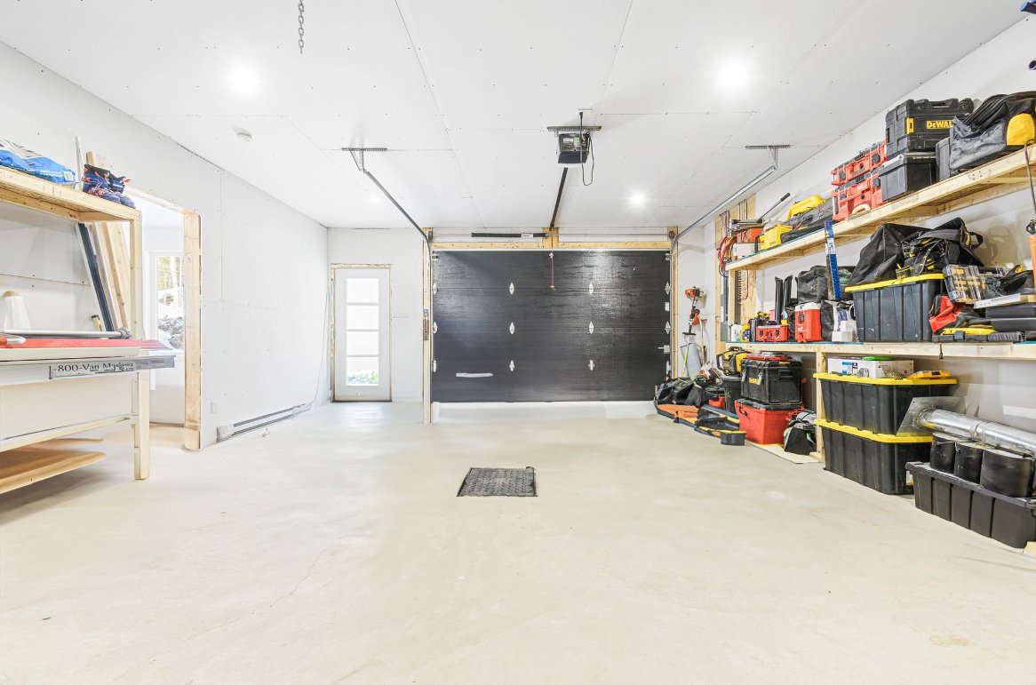Garage avec fosse  de retenue (pith)