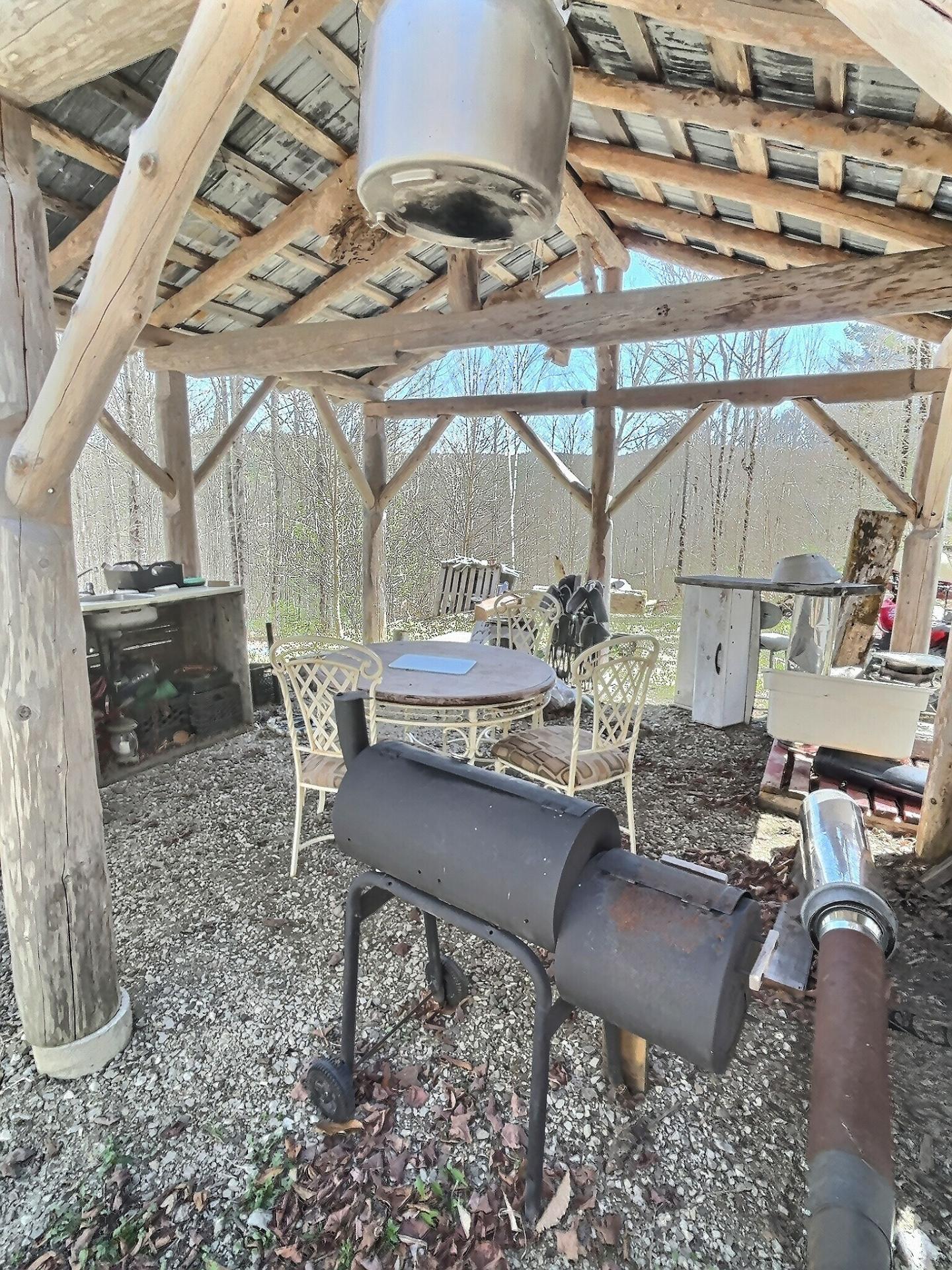 Installation pour petite Cabane à Sucre