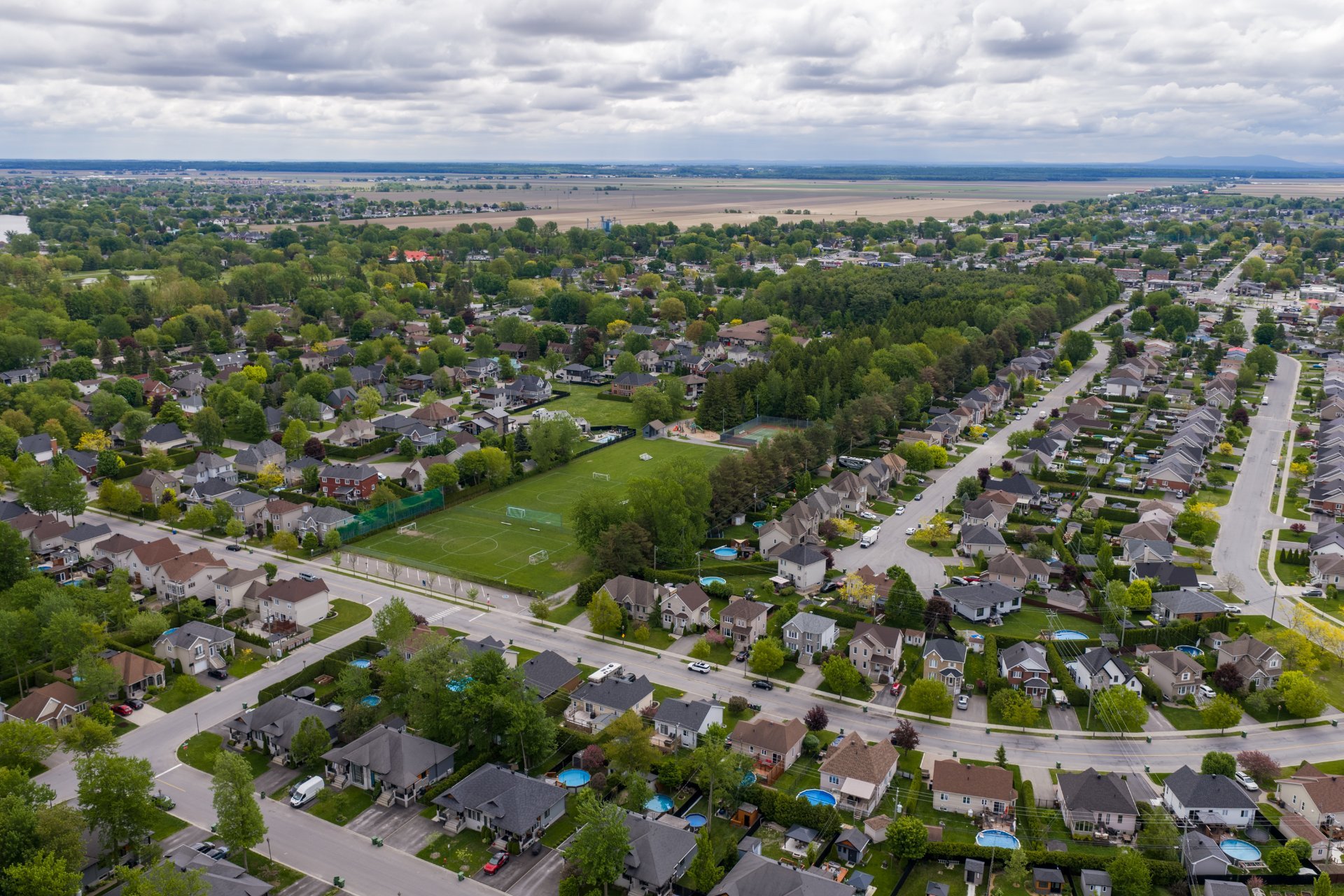 Aerial photo