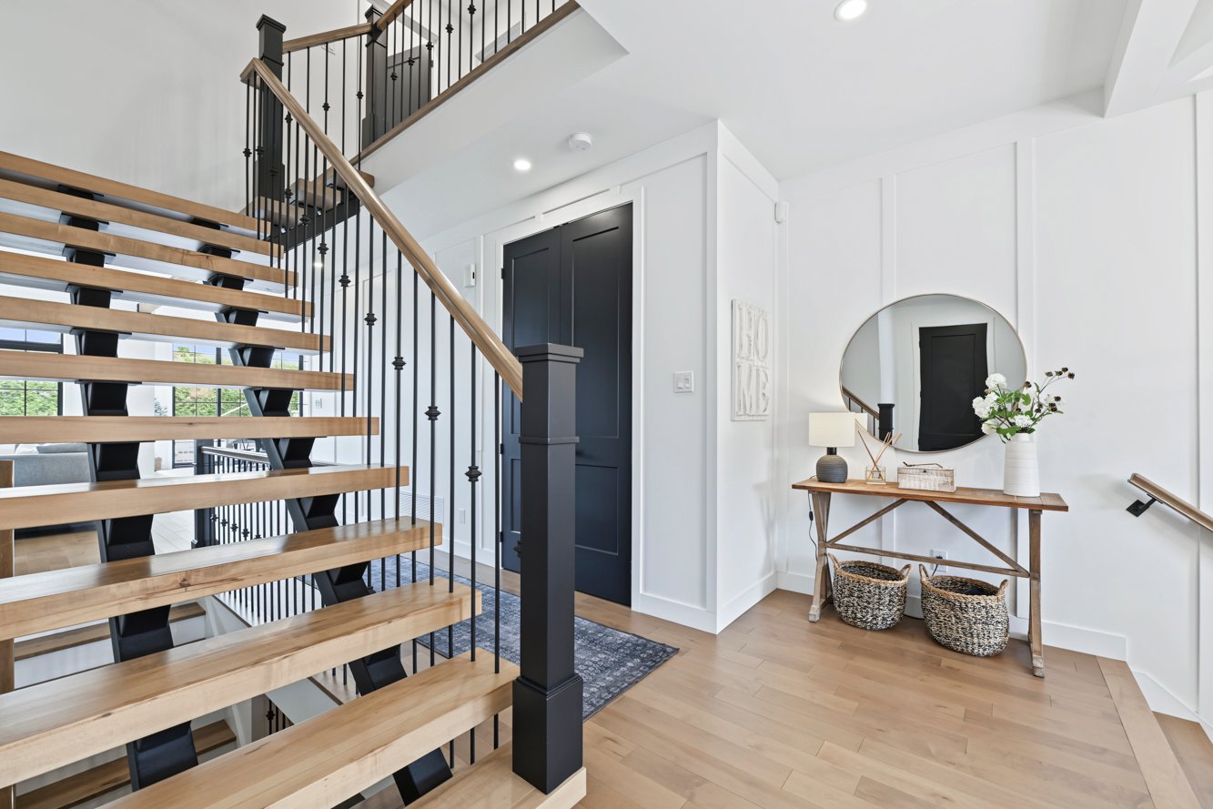 Superbe escalier ajouré