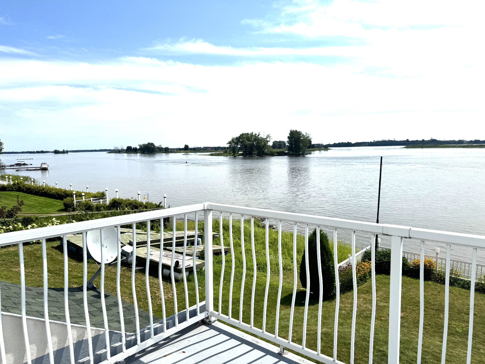 CCP balcon vue sur fleuve St Laurent