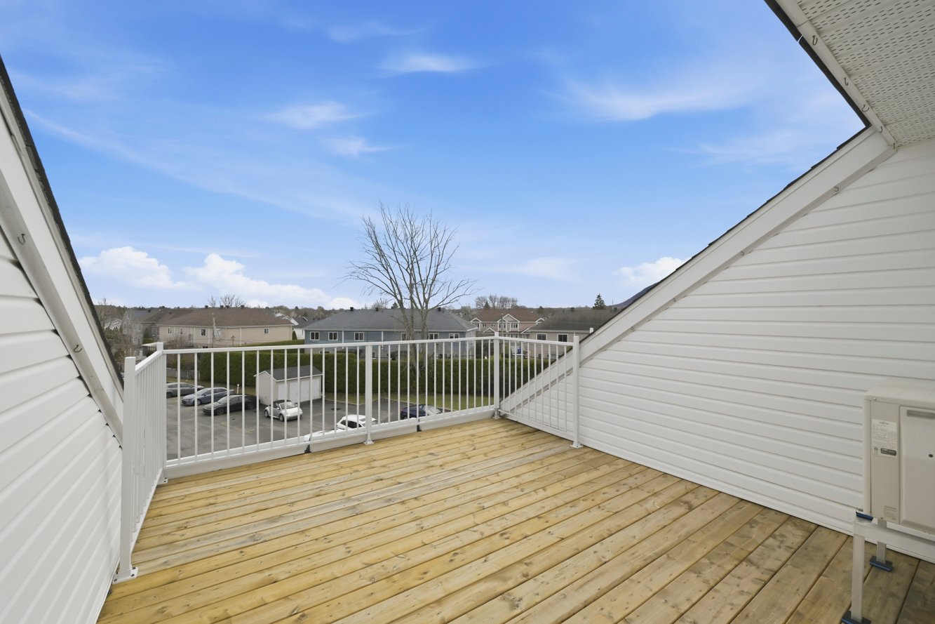 Terrasse privée pour profiter de l'été