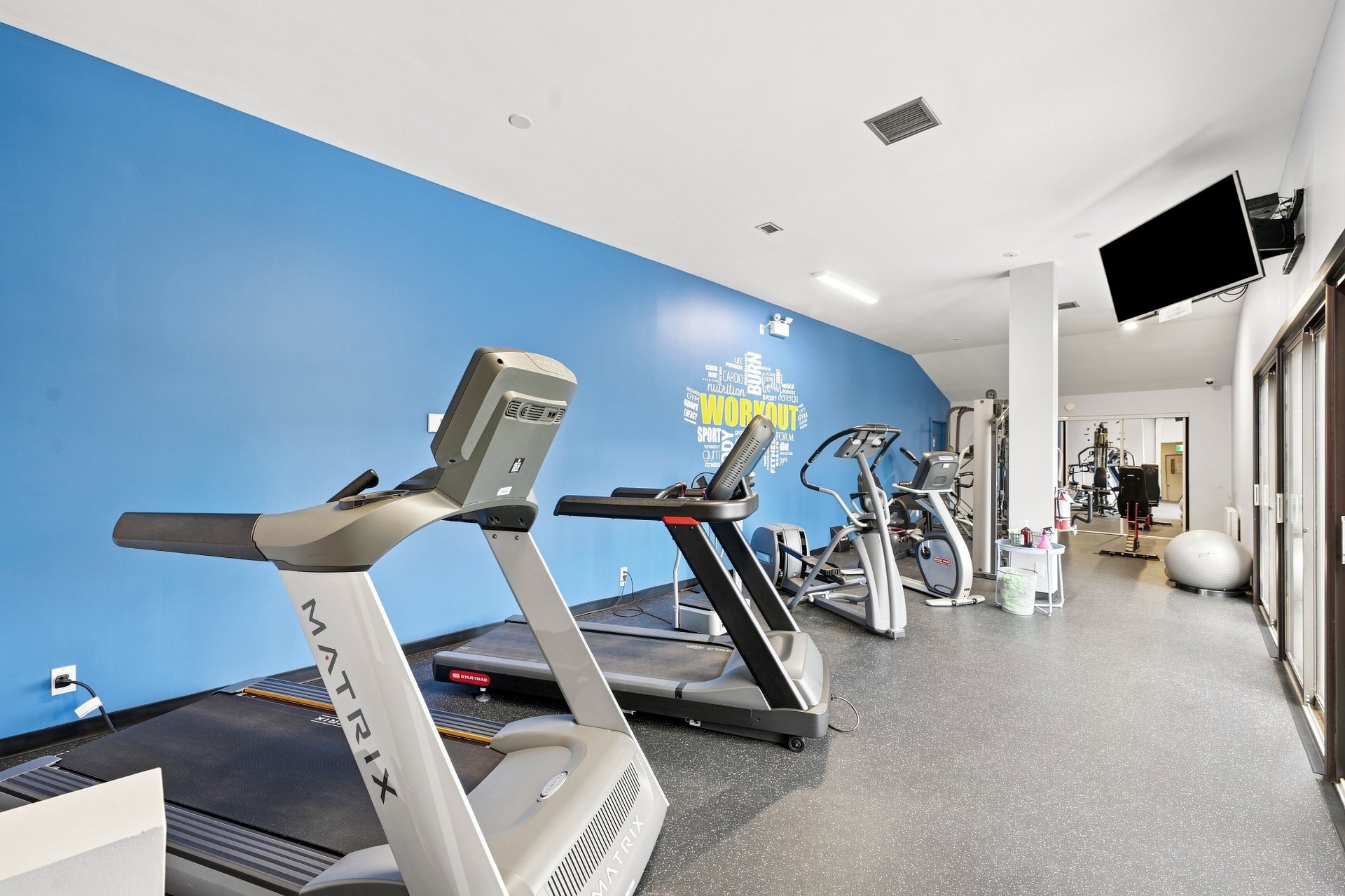Salle d'exercice