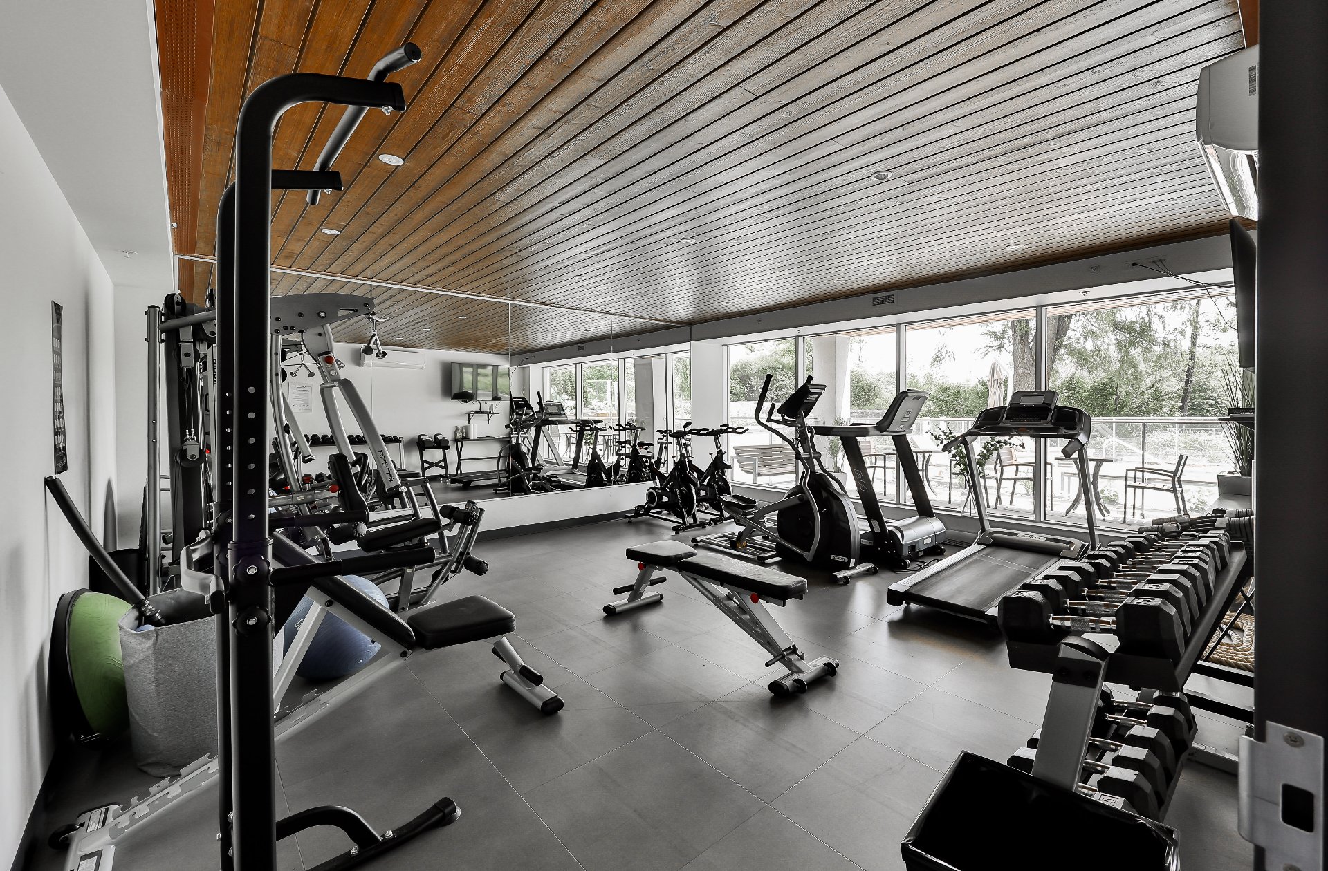Salle d'exercice