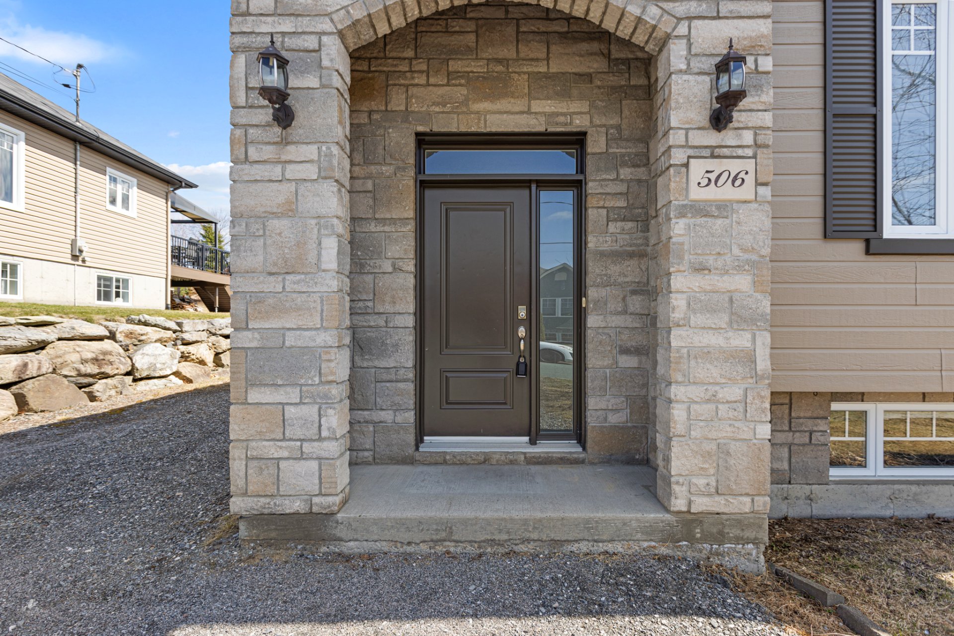 Exterior entrance
