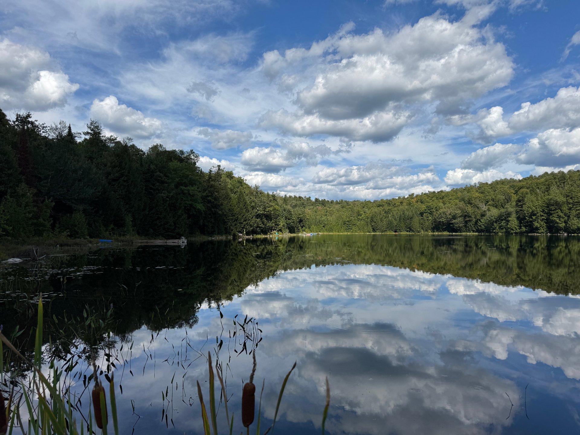Accès au plan d'eau
