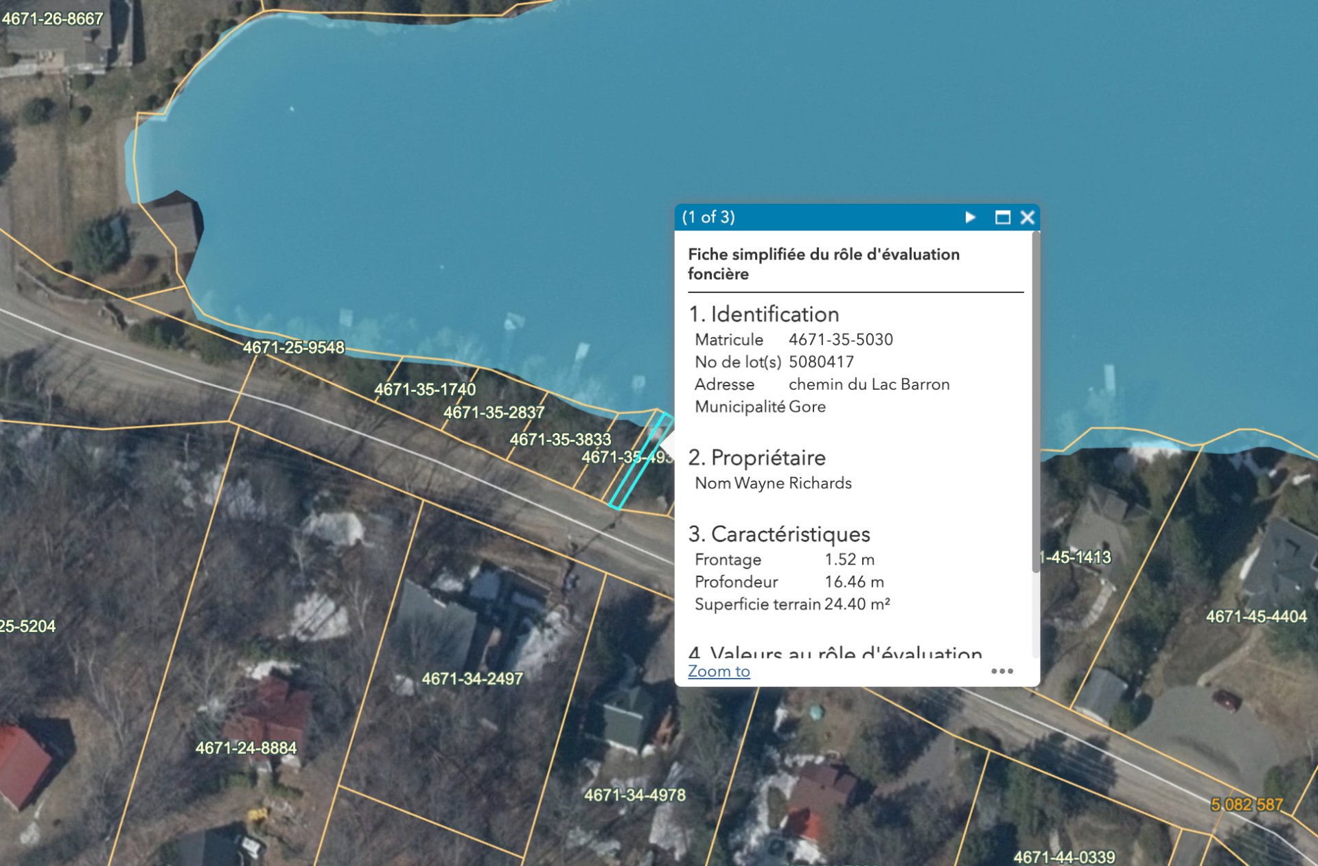 Accès au plan d'eau