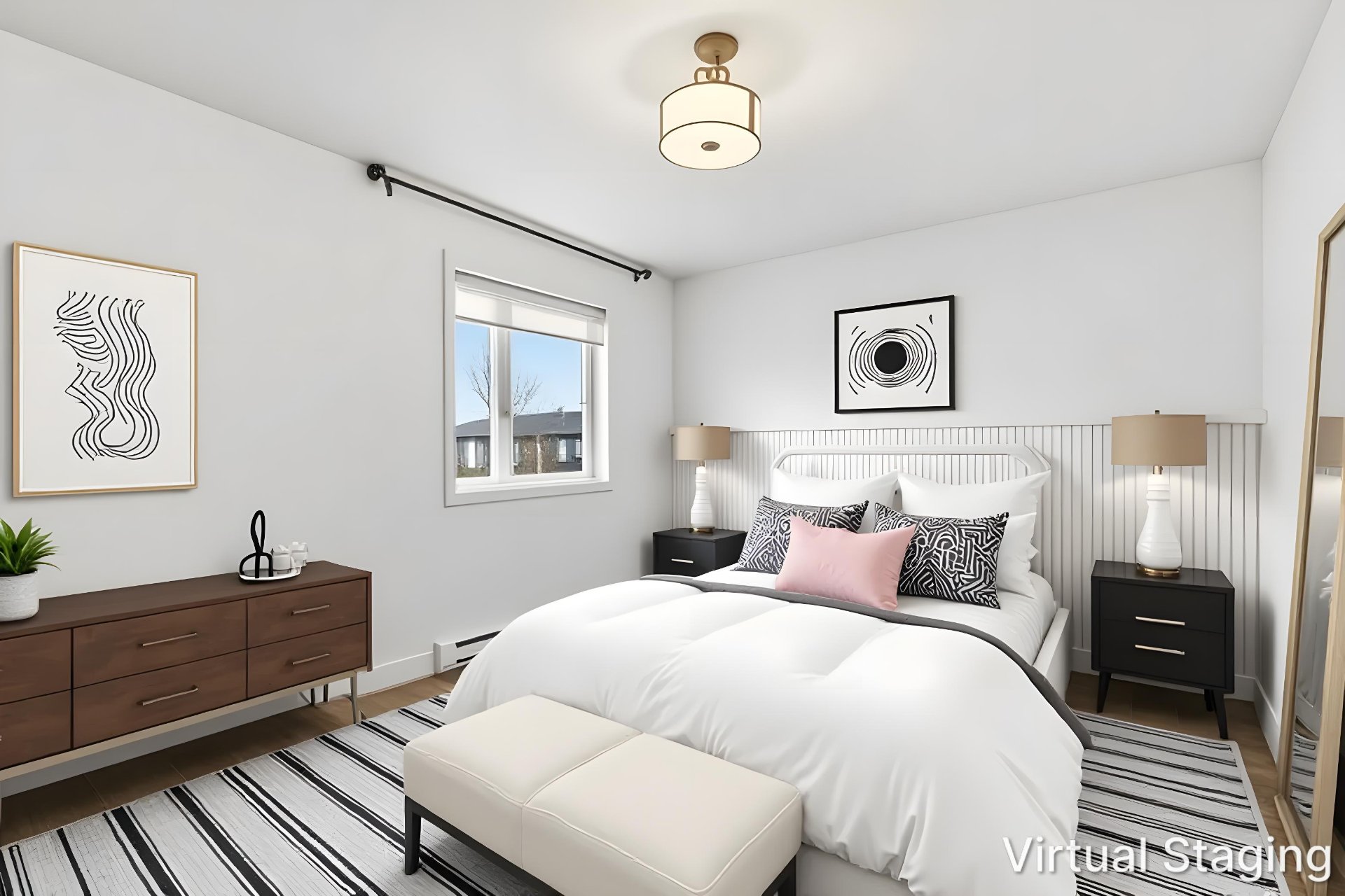 Virtual staging