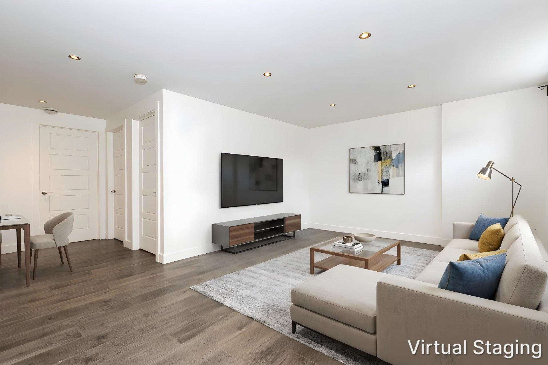 Virtual staging