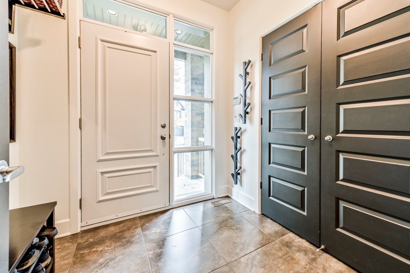 Grande entrée fermée