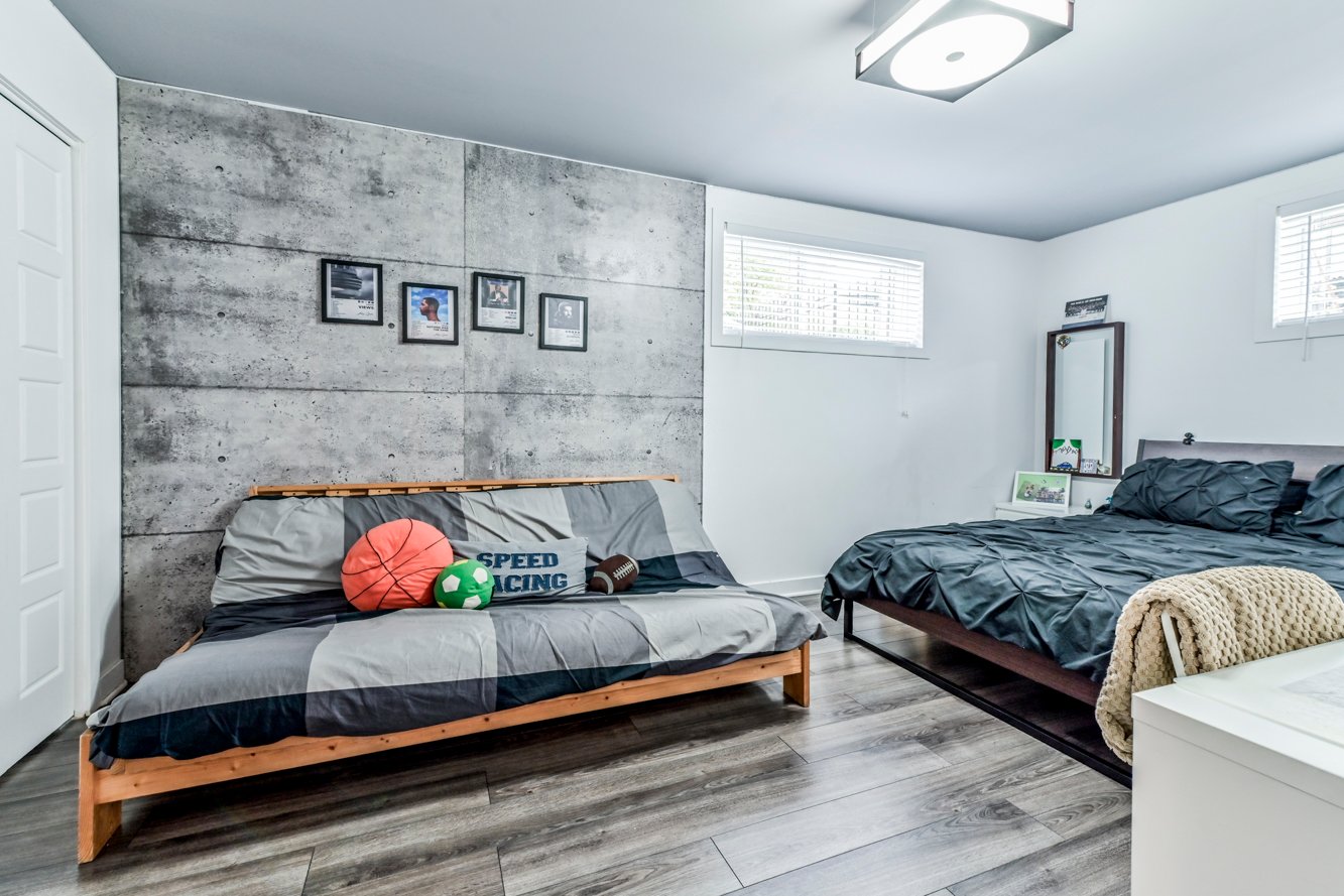 2e chambre au sous-sol