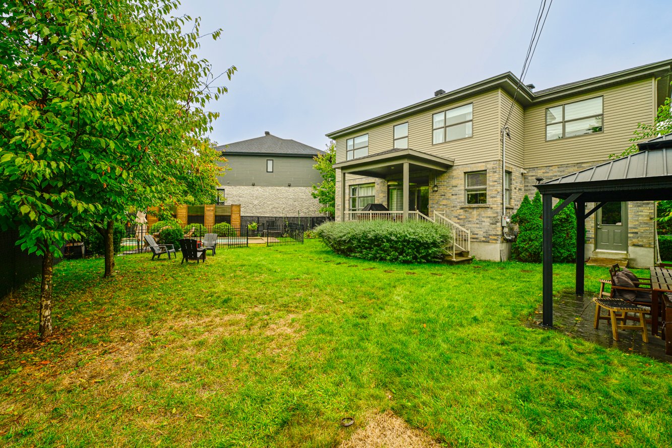 De l'espace gazonné pour les enfants