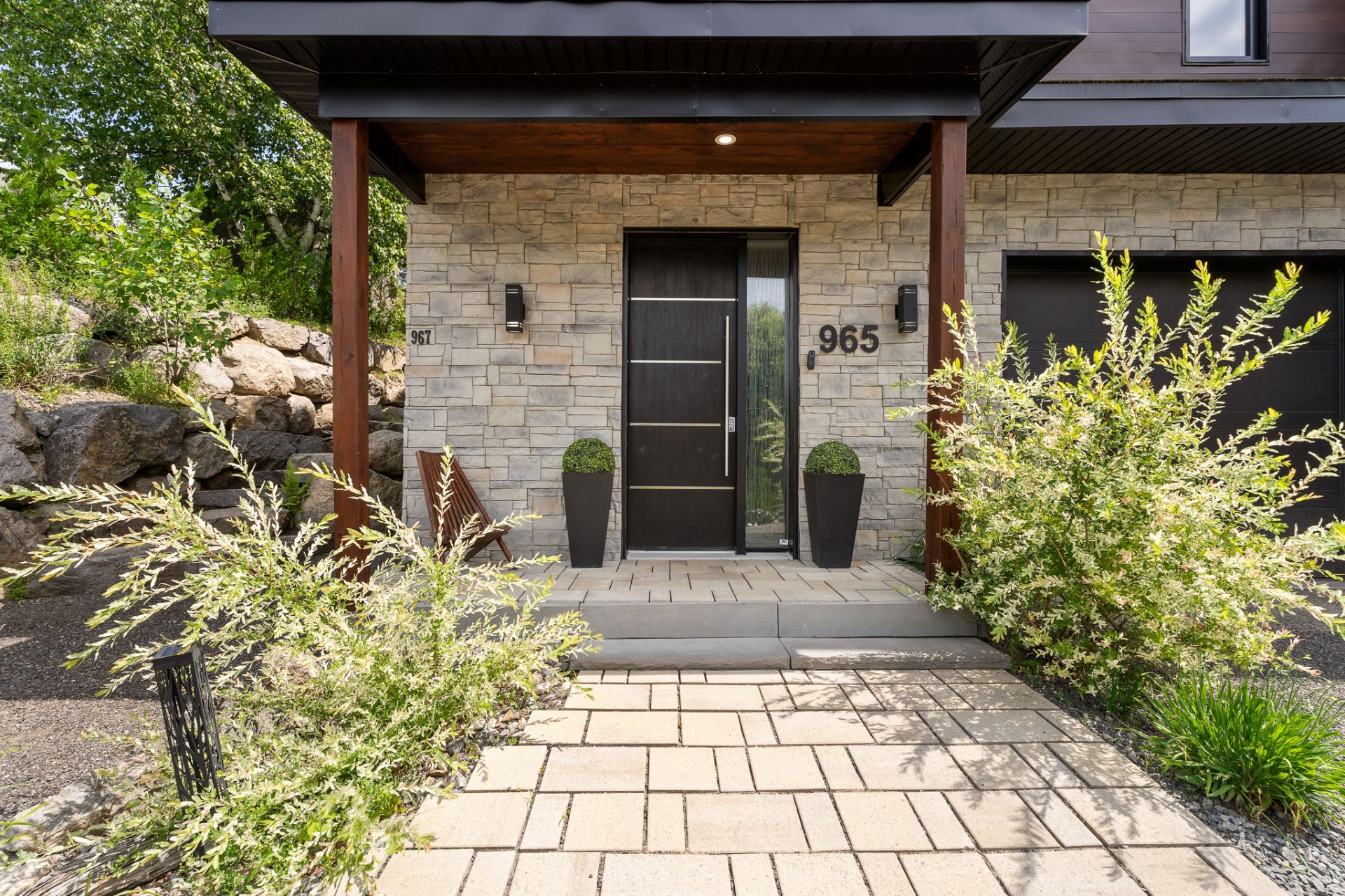 Exterior entrance