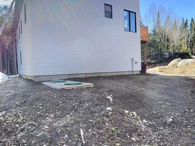 Vue côté /installation septique