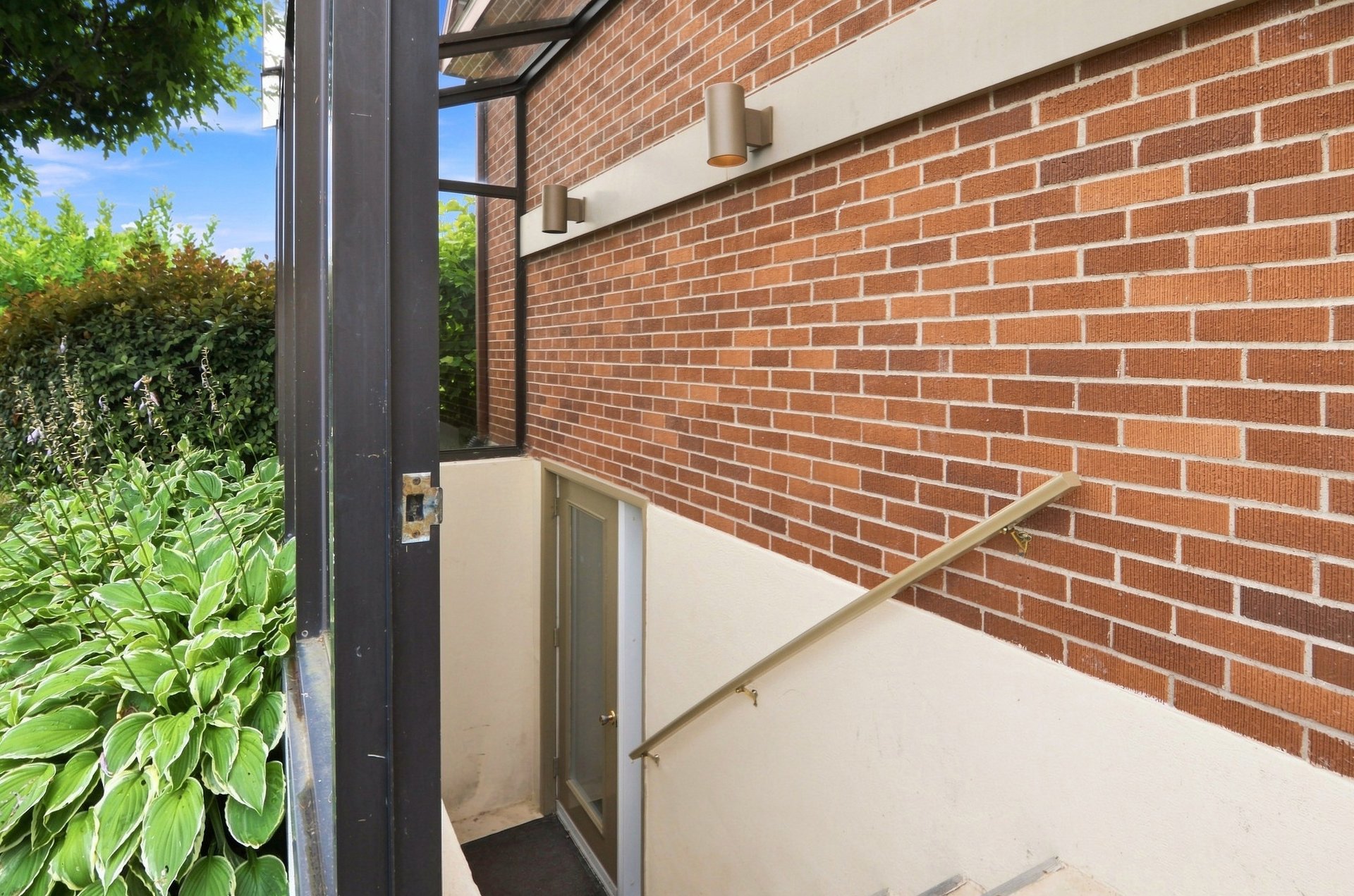 Exterior entrance
