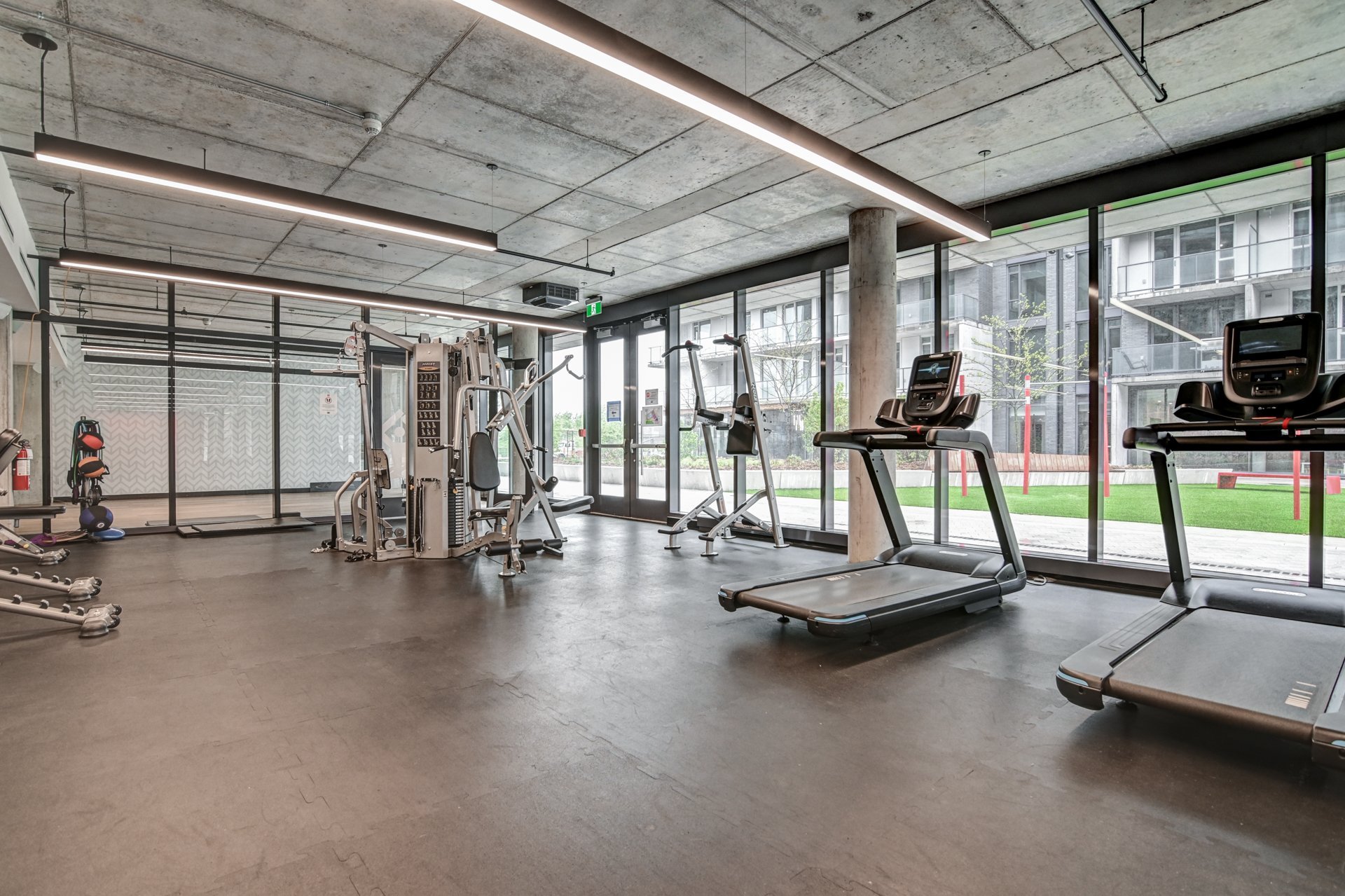 Salle d'exercice