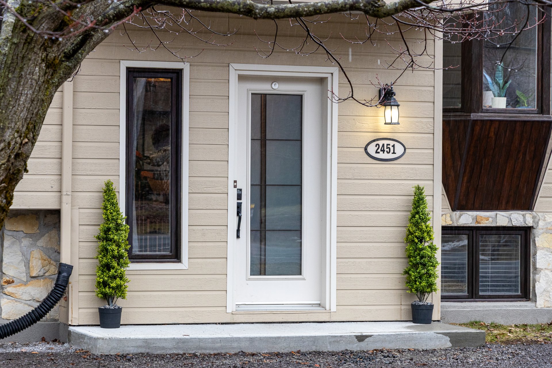 Exterior entrance