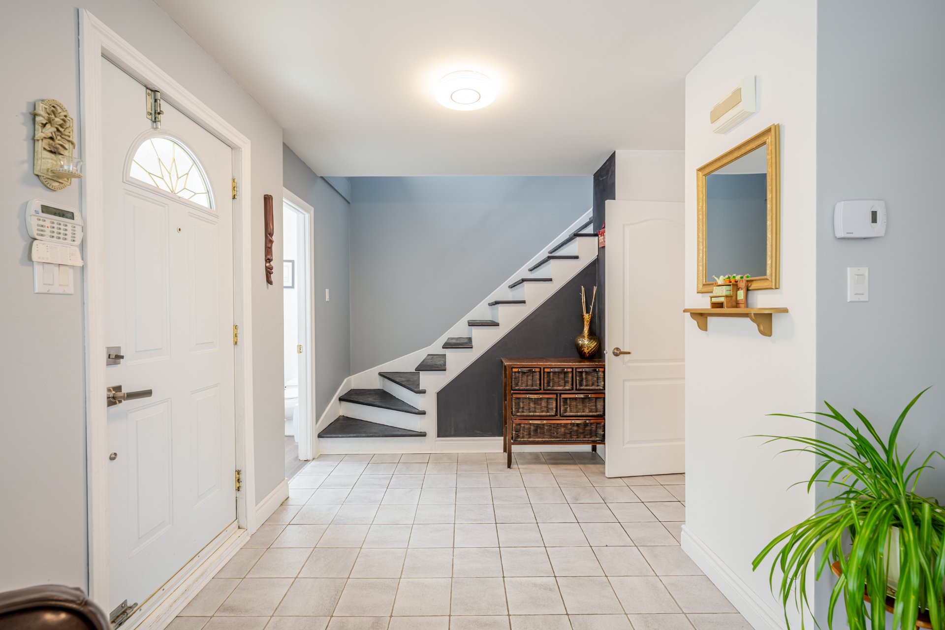 Stair banister is available for reinstall