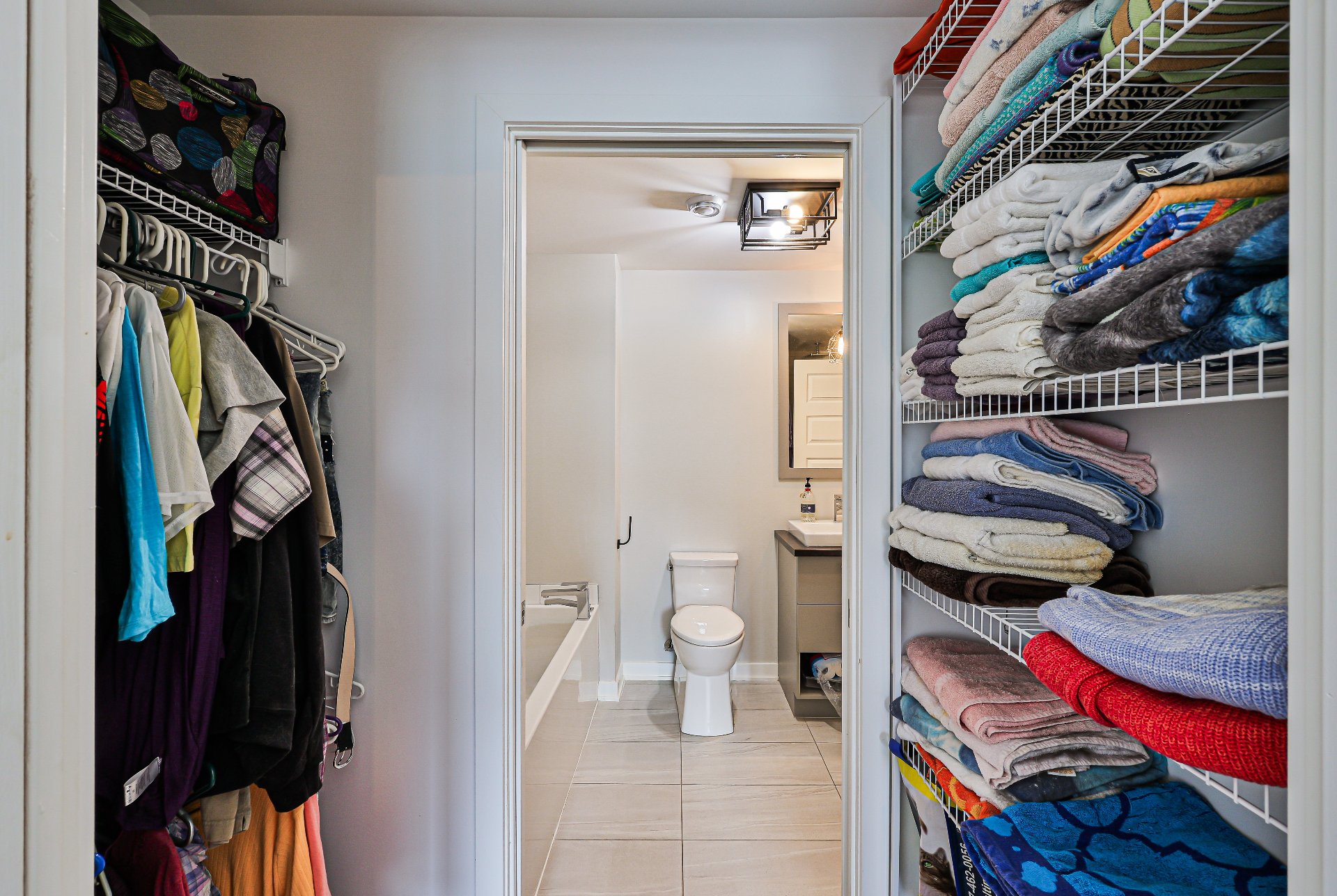 Walk-in closet