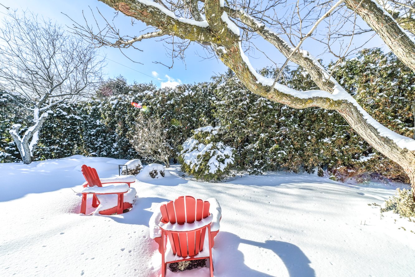 Coin idéal pour foyer extérieur