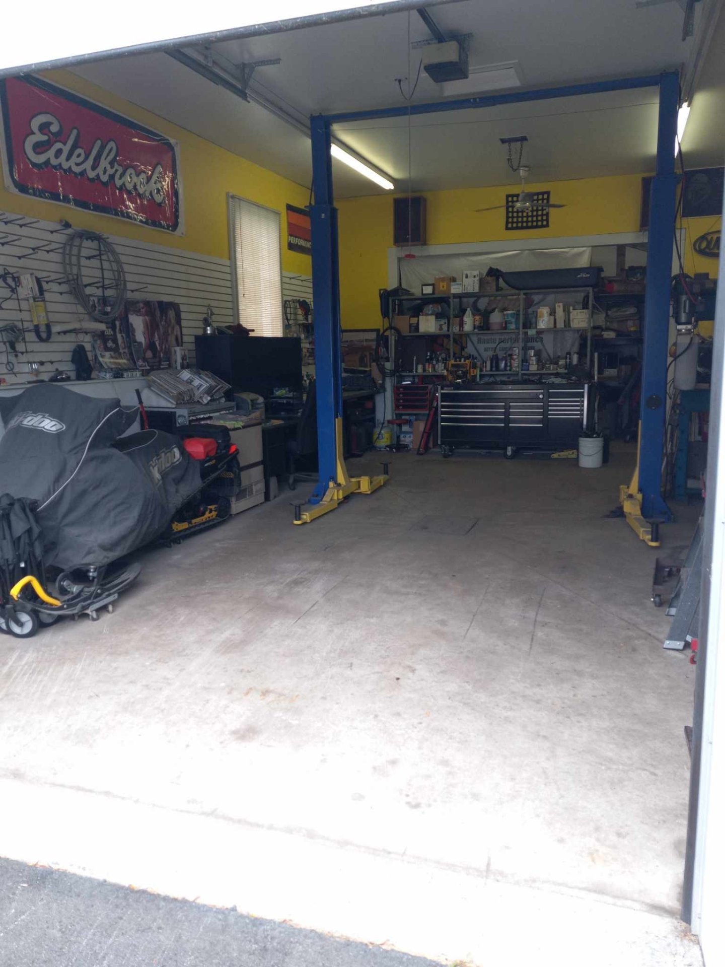 Intérieur garage