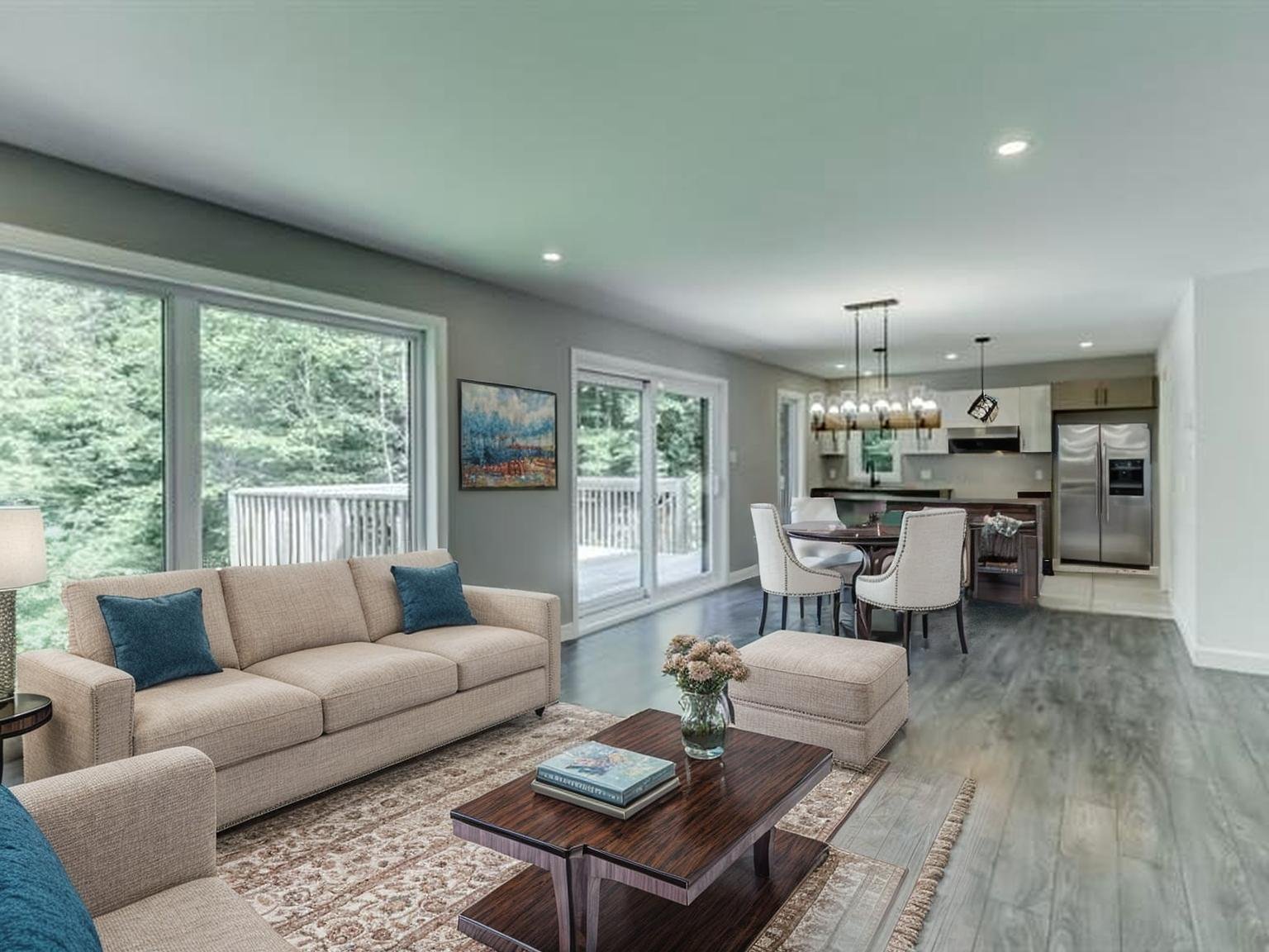 Salon meublé virtuellement