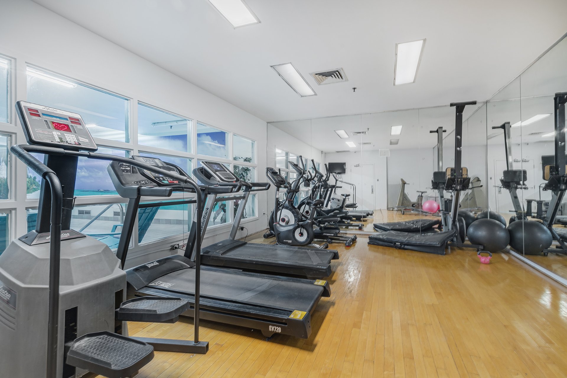 Salle d'exercice