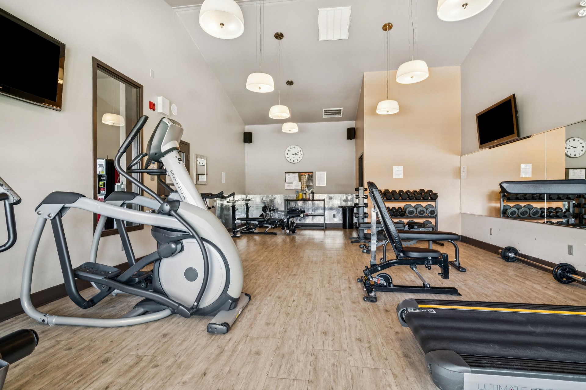 Salle d'exercice